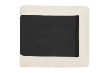 Soffgrupp Beliani Vinterbro Beige/svart, Sammet Beige||Black - Møbler - Sofaer - Sofagrupper