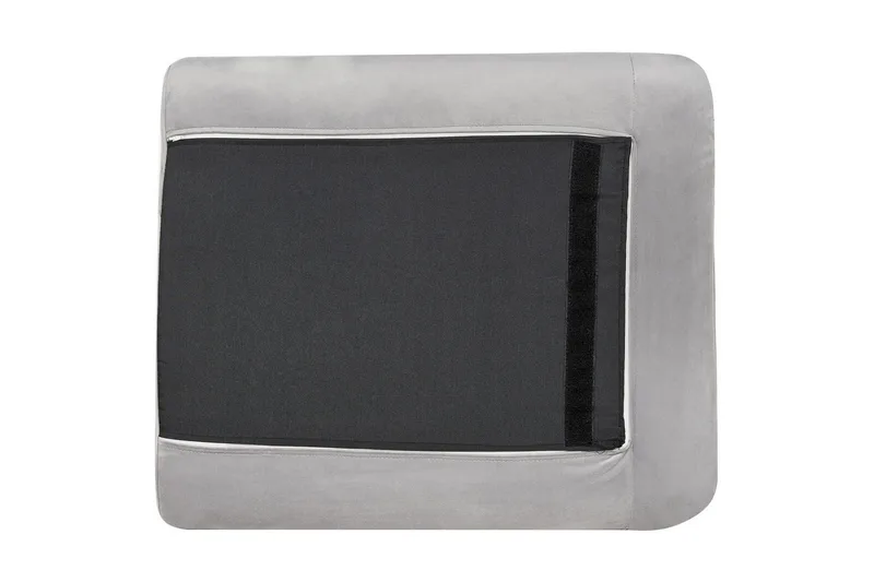 Soffgrupp Beliani Vinterbro Beige/svart, Sammet Dark grey||Black - Møbler - Sofaer - Sofagrupper
