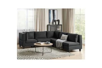 Soffgrupp Black - Møbler - Sofaer - Modulsofaer - Komplett modulsofa
