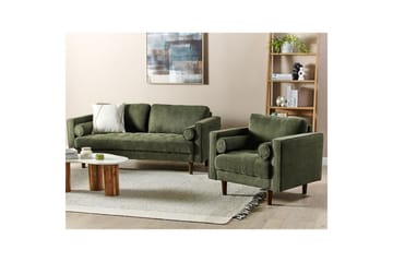 Soffgrupp Green||Dark colored wood - Møbler - Sofaer - Sofagrupper