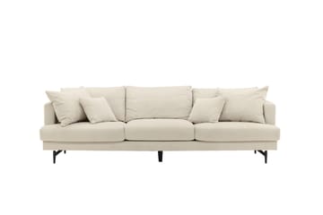 Sofia 3-seter Sofa 260 cm i Kordfløyel - Beige - Møbler - Sofaer - Sofa 3 seter