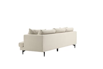 Sofia 3-seter Sofa 260 cm i Kordfløyel - Beige - Møbler - Sofaer - Sofa 3 seter