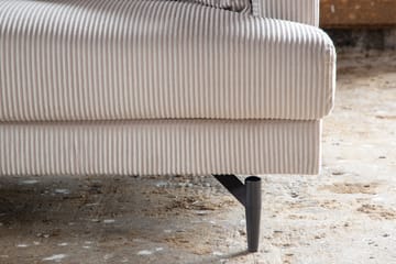 Sofia 3-seter Sofa 260 cm i Kordfløyel - Beige - Møbler - Sofaer - Sofa 3 seter