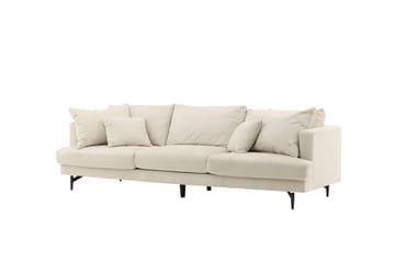 Sofia 3-seter Sofa 260 cm i Kordfløyel - Beige - Møbler - Sofaer - Sofa 3 seter