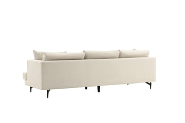 Sofia 3-seter Sofa 260 cm i Kordfløyel - Beige - Møbler - Sofaer - Sofa 3 seter