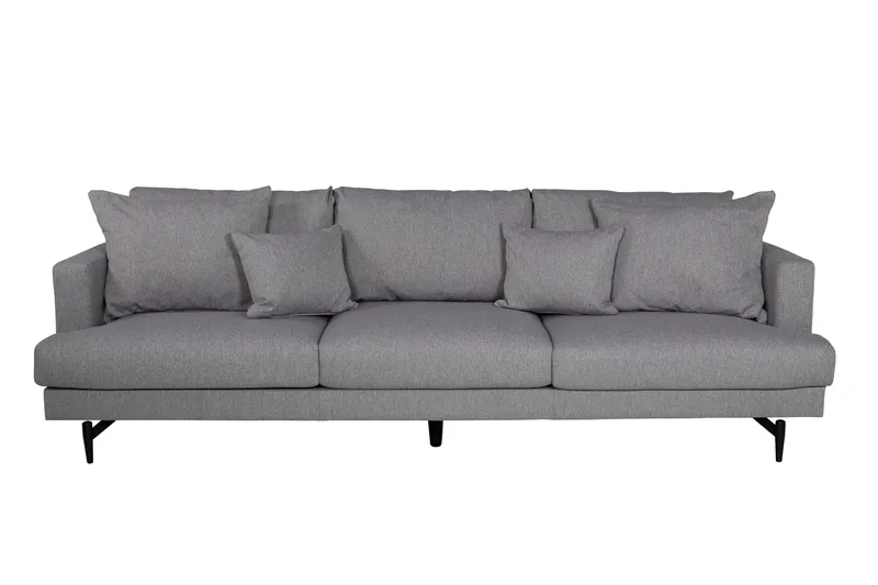 Sofia 3-seter Sofa - Grå - Møbler - Sofaer - Sofa 3 seter