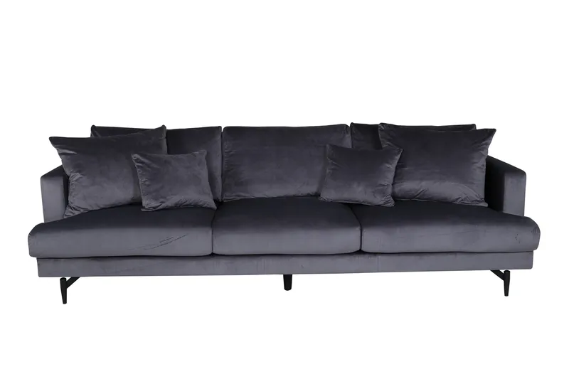 Sofia 3-seter Sofa, Mørk grå