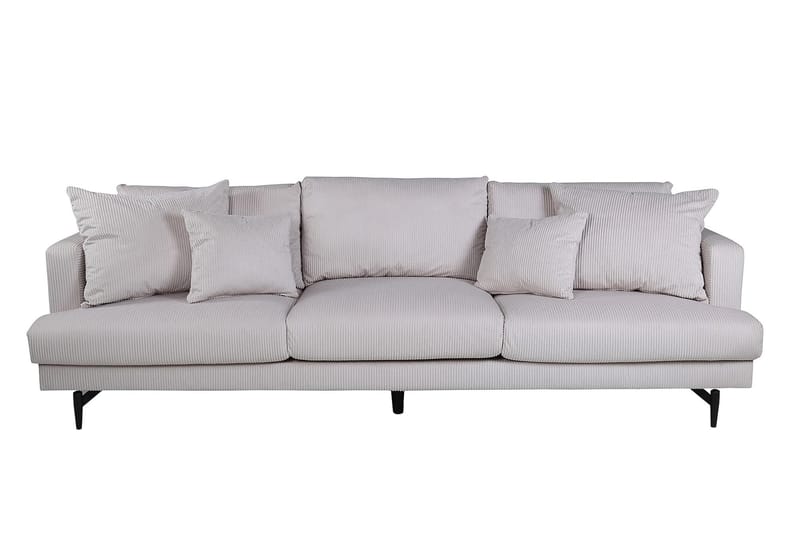 Sofia 3-seters Sofa - Beige - Møbler - Sofaer - Sofa 3 seter