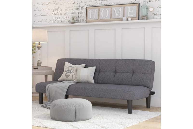 Sovesofa Alby Antrasitt - Antrasitt - Møbler - Sofaer - Sovesofaer