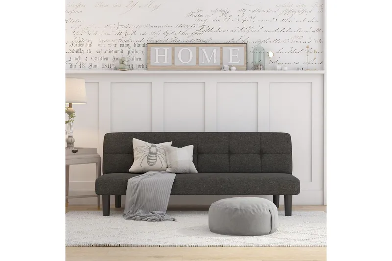 Sovesofa Alby Lys grå - Lys grå - Møbler - Sofaer - Sovesofaer