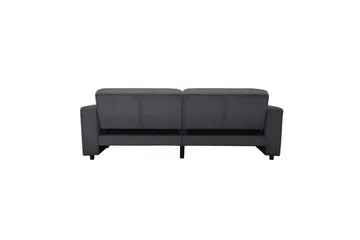 Sovesofa Allie Antrasitt, Cordoroy, 81x225x91 cm - Antrasitt, Cordoroy, 81x225x91 cm - Møbler - Sofaer - Sovesofaer