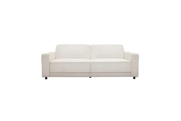 Sovesofa Allie Krem, Cordoroy, 81x225x91 cm - Krem, Cordoroy, 81x225x91 cm - Møbler - Sofaer - Sovesofaer