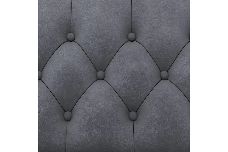 Sovesofa Felix 236x87x83 cm, Antrasitt, Fløyel - 236x87x83 cm, Antrasitt, Fløyel - Møbler - Sofaer - Sovesofaer