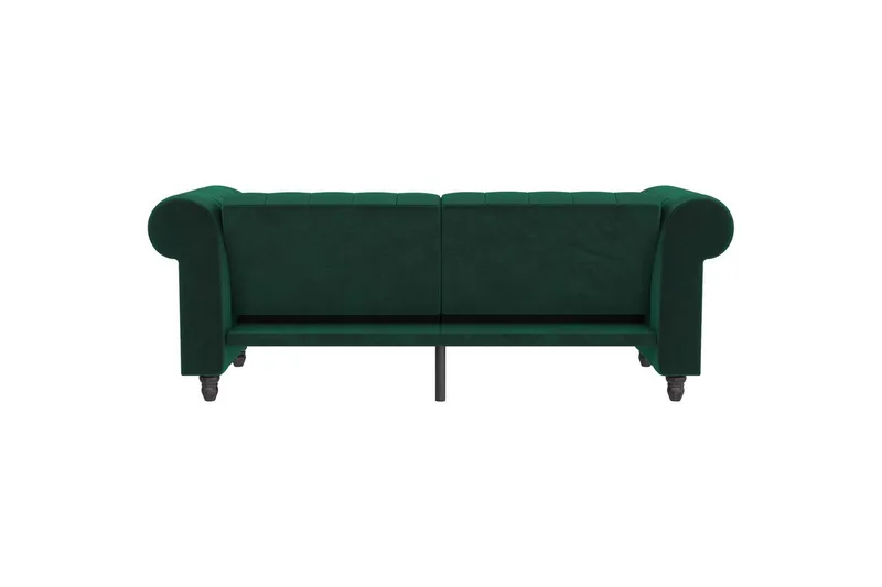 Sovesofa Felix 236x87x83 cm, Mørk grønn, Fløyel - 236x87x83 cm, Mørk grønn, Fløyel - Møbler - Sofaer - Sovesofaer