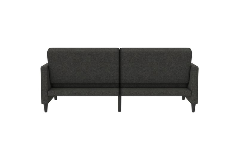 Sovesofa Hartford 203x83x82 cm, Antrasitt, Linstoffutseende (100 % polyester) - 203x83x82 cm, Antrasitt, Linstoffutseende (100 % polyester) - Møbler - Sofaer - Sovesofaer