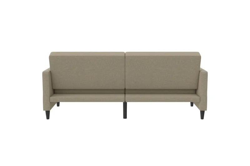 Sovesofa Hartford 203x83x82 cm, Cappucino, Linstoffutseende (100 % polyester) - 203x83x82 cm, Cappucino, Linstoffutseende (100 % polyester) - Møbler - Sofaer - Sovesofaer