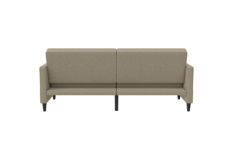 Sovesofa Hartford 203x83x82 cm, Cappucino, Linstoffutseende (100 % polyester) - 203x83x82 cm, Cappucino, Linstoffutseende (100 % polyester) - Møbler - Sofaer - Sovesofaer