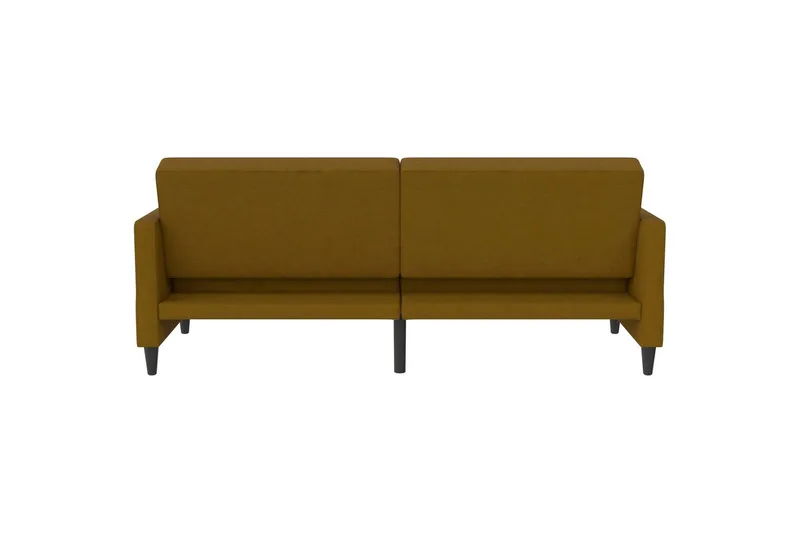 Sovesofa Hartford 203x83x82 cm, Curry, Linstoffutseende (100 % polyester) - 203x83x82 cm, Curry, Linstoffutseende (100 % polyester) - Møbler - Sofaer - Sovesofaer