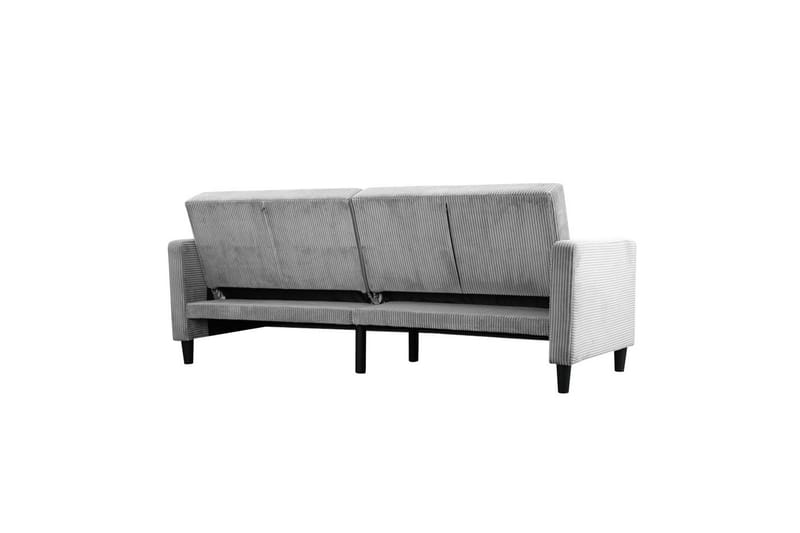 Sovesofa Hartford II 203x83x82 cm, Grå - 203x83x82 cm, Grå - Møbler - Sofaer - Sovesofaer