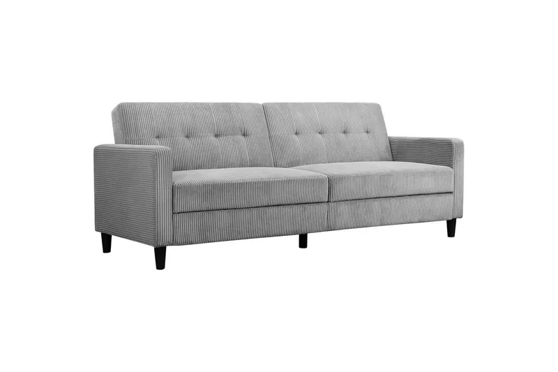Sovesofa Hartford II 203x83x82 cm, Grå, 203x83x82 cm, Grå