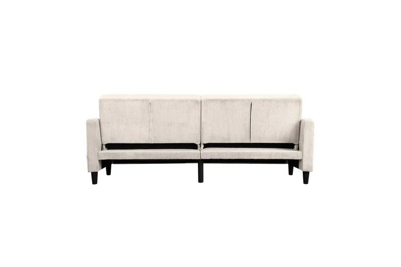 Sovesofa Hartford II 203x83x82 cm, Krem - 203x83x82 cm, Krem - Møbler - Sofaer - Sovesofaer