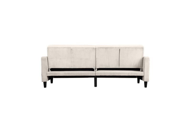 Sovesofa Hartford II 203x83x82 cm, Krem - 203x83x82 cm, Krem - Møbler - Sofaer - Sovesofaer