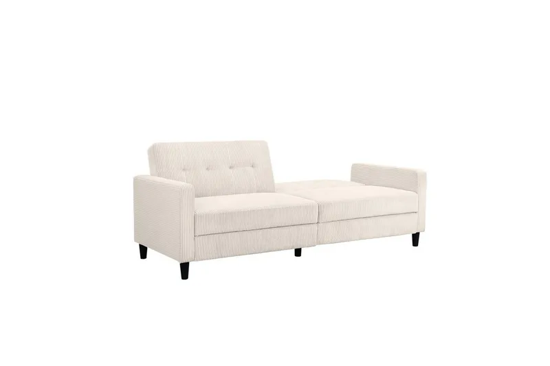 Sovesofa Hartford II 203x83x82 cm, Krem - 203x83x82 cm, Krem - Møbler - Sofaer - Sovesofaer