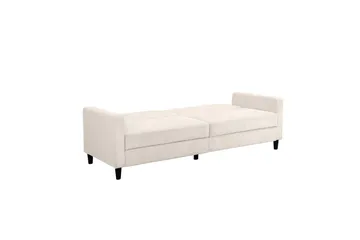 Sovesofa Hartford II 203x83x82 cm, Krem - 203x83x82 cm, Krem - Møbler - Sofaer - Sovesofaer