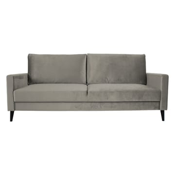 Sovesofa HOME4YOU Anna med oppbevaringsboks Beige velur - beige - Møbler - Sofaer - Sovesofaer