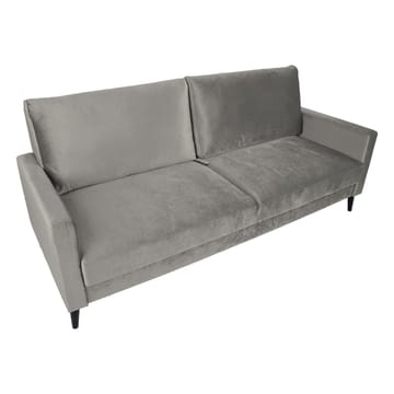 Sovesofa HOME4YOU Anna med oppbevaringsboks Beige velur - beige - Møbler - Sofaer - Sovesofaer