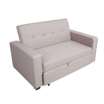 Sovesofa HOME4YOU Feya Beige - beige - Møbler - Sofaer - Sovesofaer