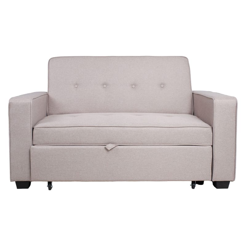 Sovesofa HOME4YOU Feya Beige - beige - Møbler - Sofaer - Sovesofaer