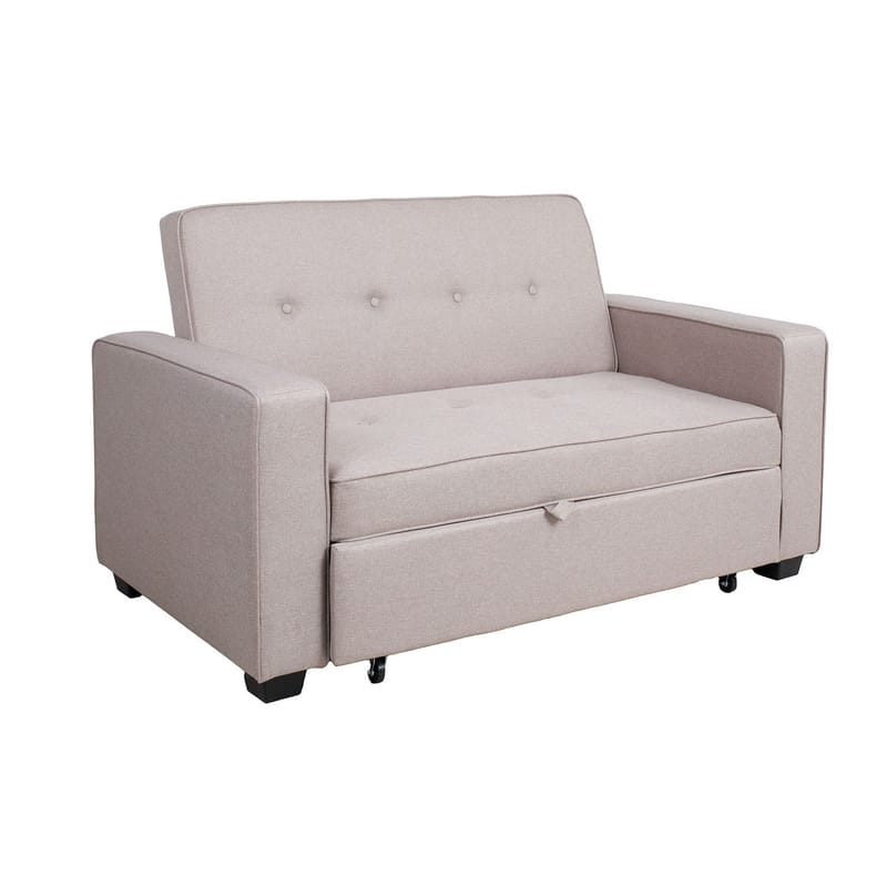 Sovesofa HOME4YOU Feya Beige - beige - Møbler - Sofaer - Sovesofaer