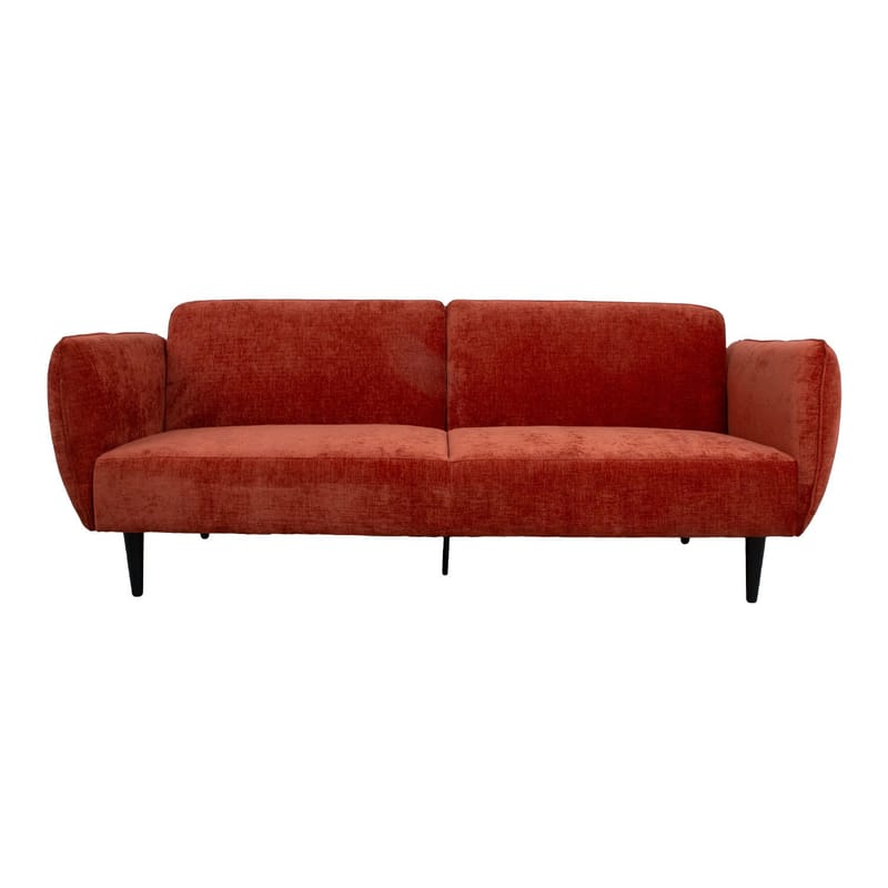 Sovesofa HOME4YOU Hermes 3-seter Oransje - oransje - Møbler - Sofaer - Sovesofaer