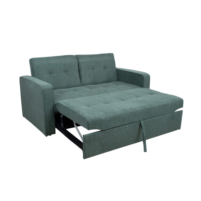Sovesofa HOME4YOU Jorge 2-seter Grønn - grønn - Møbler - Sofaer - Sovesofaer