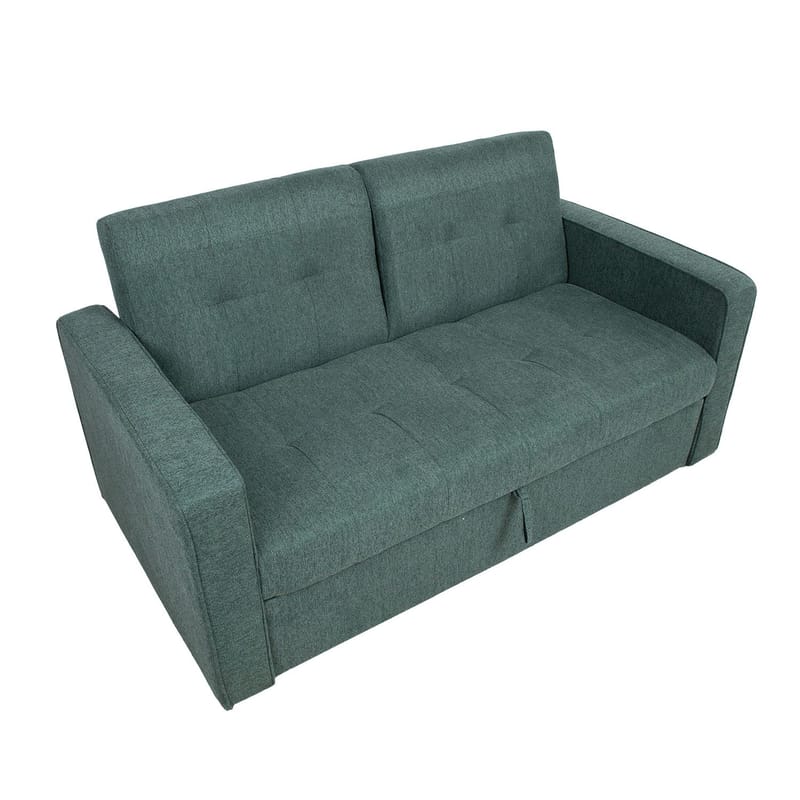 Sovesofa HOME4YOU Jorge 2-seter Grønn - grønn - Møbler - Sofaer - Sovesofaer