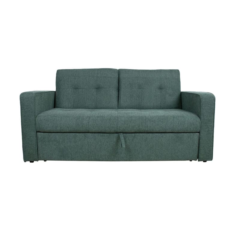 Sovesofa HOME4YOU Jorge 2-seter Grønn - grønn - Møbler - Sofaer - Sovesofaer