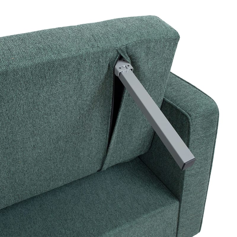 Sovesofa HOME4YOU Jorge 2-seter Grønn - grønn - Møbler - Sofaer - Sovesofaer