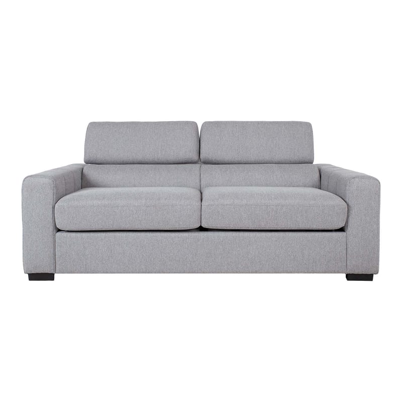 Sovesofa HOME4YOU Kingston 3-seter 198x96x76/94 cm Grå - grå - Møbler - Sofaer - Sovesofaer