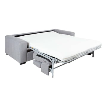 Sovesofa HOME4YOU Kingston 3-seter 198x96x76/94 cm Grå - grå - Møbler - Sofaer - Sovesofaer