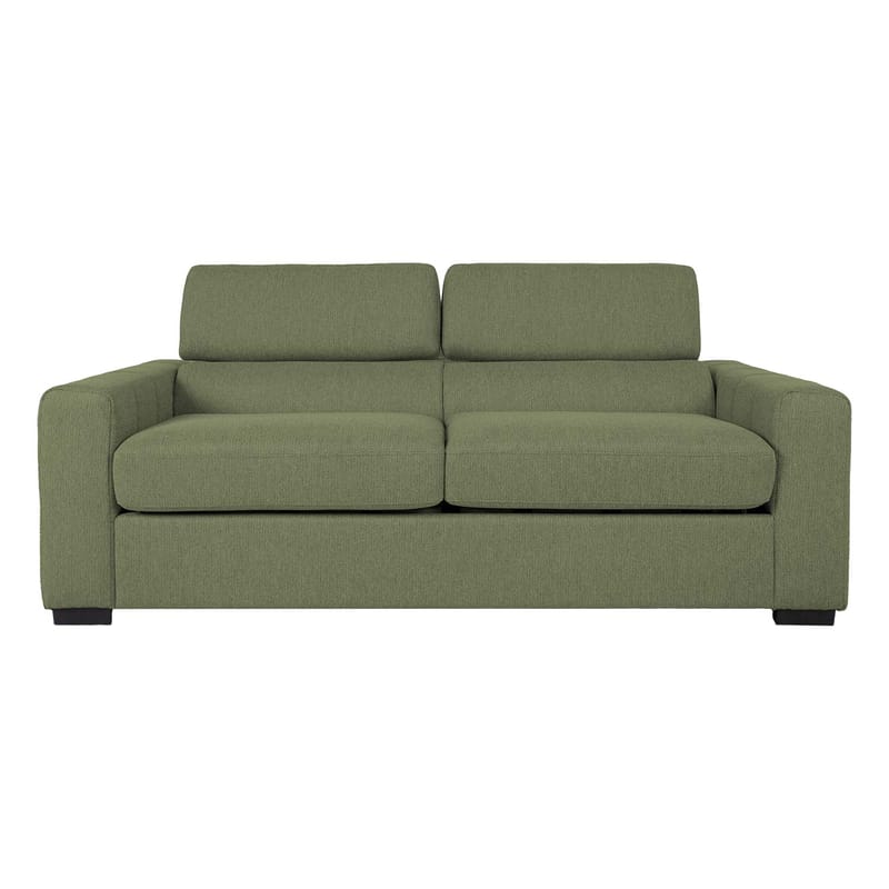 Sovesofa HOME4YOU Kingston 3-seter 198x96x76/94 cm Lysegrønn - lysegrønn - Møbler - Sofaer - Sovesofaer