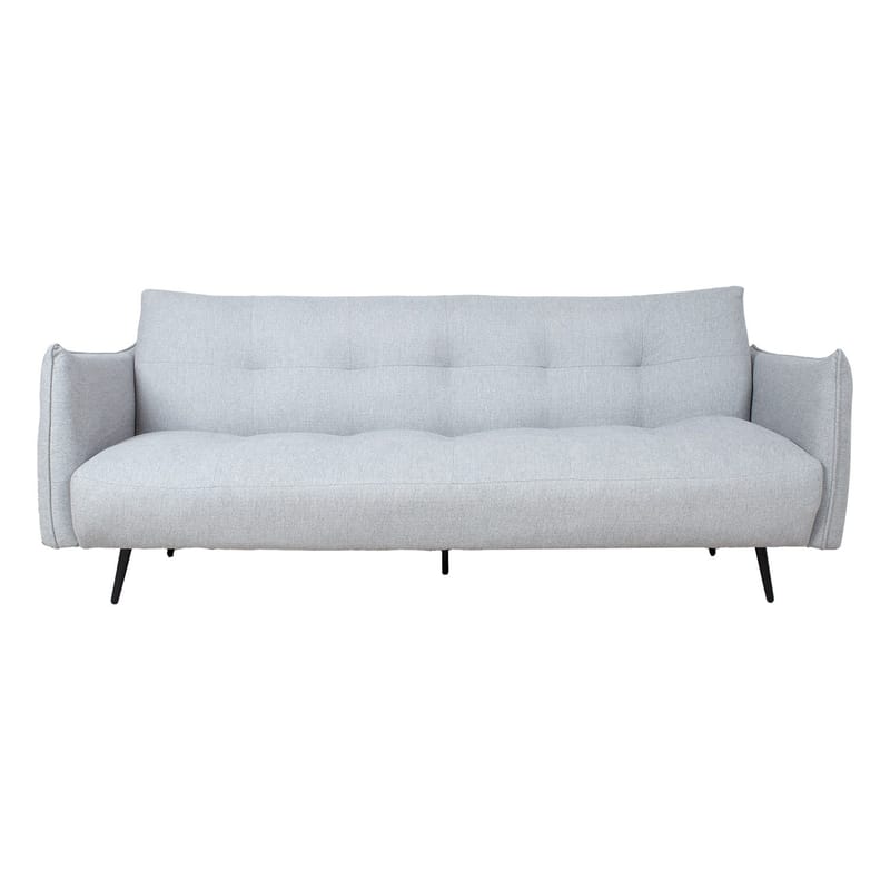 Sovesofa HOME4YOU Lander 3-seter Lysegrå - Lysegrå - Møbler - Sofaer - Sovesofaer