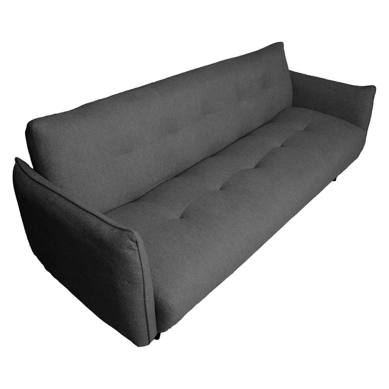Sovesofa HOME4YOU Lander 3-seter Mørk grå - Mørk grå - Møbler - Sofaer - Sovesofaer