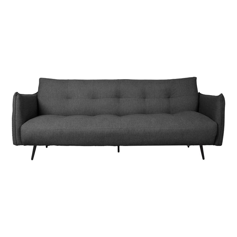 Sovesofa HOME4YOU Lander 3-seter Mørk grå - Mørk grå - Møbler - Sofaer - Sovesofaer