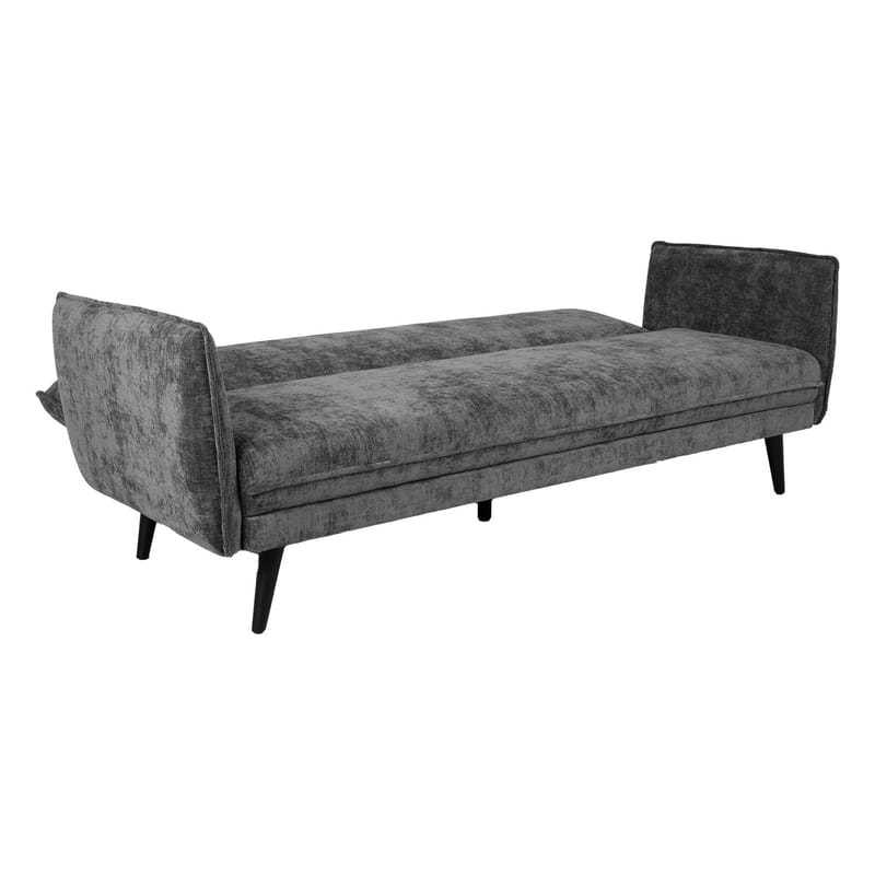 Sovesofa HOME4YOU Noella 3-seter Mørk grå - mørk grå - Møbler - Sofaer - Sovesofaer