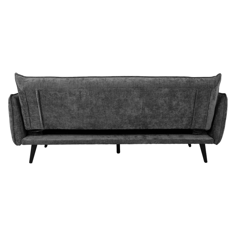 Sovesofa HOME4YOU Noella 3-seter Mørk grå - mørk grå - Møbler - Sofaer - Sovesofaer