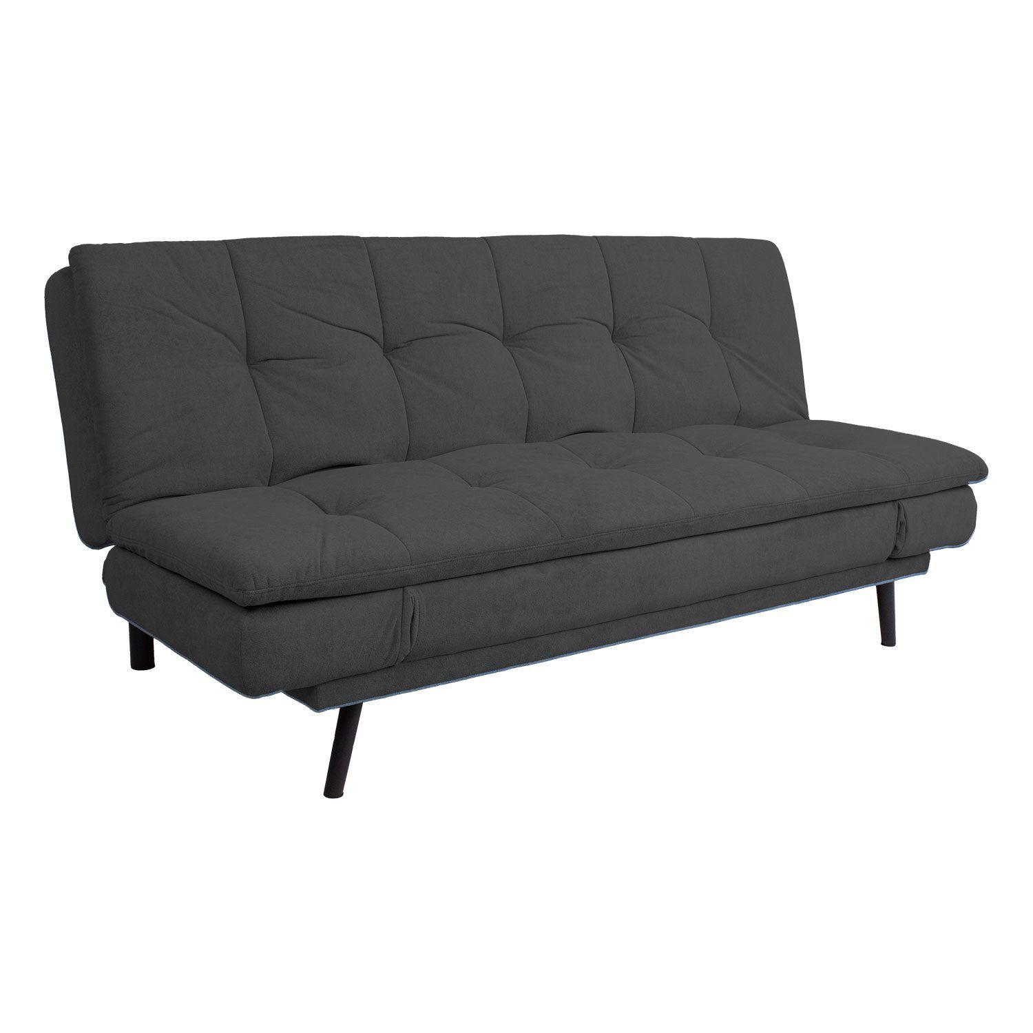 Sovesofa HOME4YOU Roxy 189x88x91 cm Mørk grå - Mørk grå