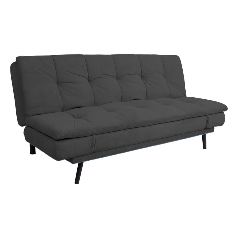 Sovesofa HOME4YOU Roxy 189x88x91 cm Mørk grå - Mørk grå - Møbler - Sofaer - Sovesofaer