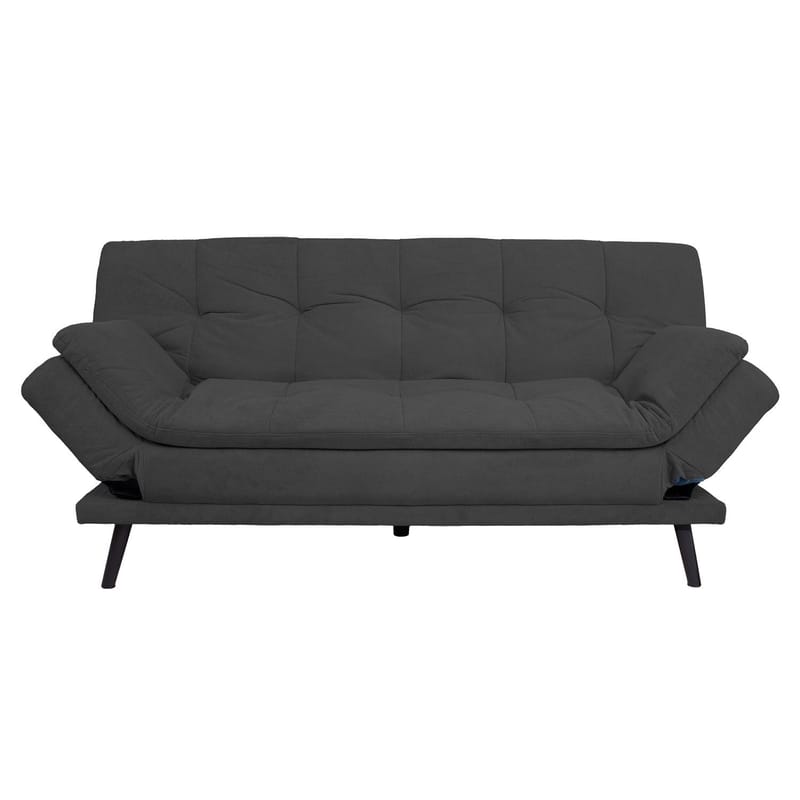 Sovesofa HOME4YOU Roxy 189x88x91 cm Mørk grå - Mørk grå - Møbler - Sofaer - Sovesofaer