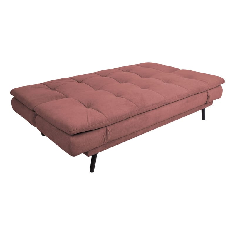 Sovesofa HOME4YOU Roxy 189x88x91 cm Rosa - Rosa - Møbler - Sofaer - Sovesofaer